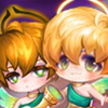 Twin Angels portrait