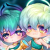 Twin Angels portrait